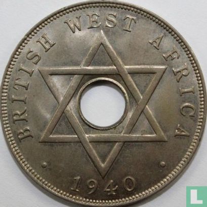 Britisch Westafrika 1 Penny 1940 (H) - Bild 1
