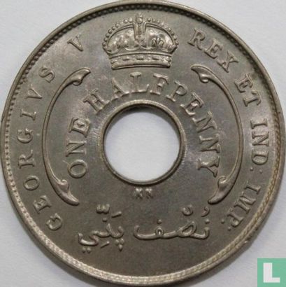 Britisch Westafrika ½ Penny 1919 (KN) - Bild 2