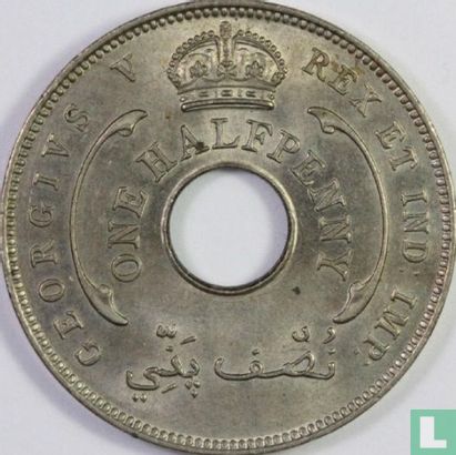 Britisch Westafrika ½ Penny 1933 - Bild 2