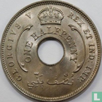 Afrique de l'Ouest britannique ½ penny 1914 (H) - Image 2