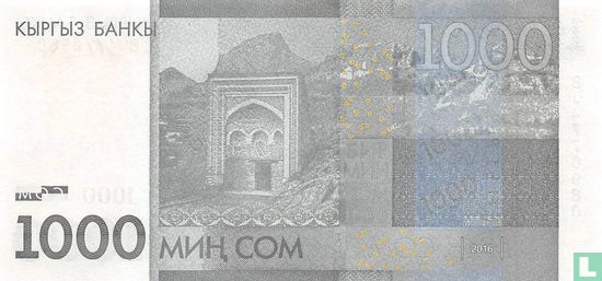 Kyrgyzstan 1000 Som  - Afbeelding 2
