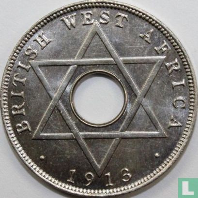 Afrique de l'Ouest britannique ½ penny 1913 (H) - Image 1