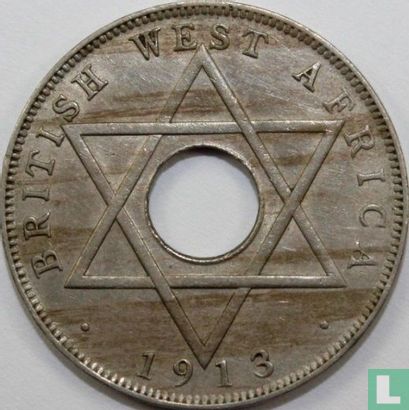 Afrique de l'Ouest britannique ½ penny 1913 (sans marque d'atelier) - Image 1