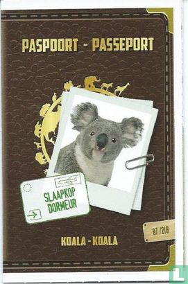 Koala Paspoort / Koala Passeport - Afbeelding 1