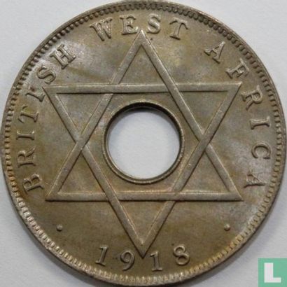 British West Africa ½ penny 1918 - Image 1