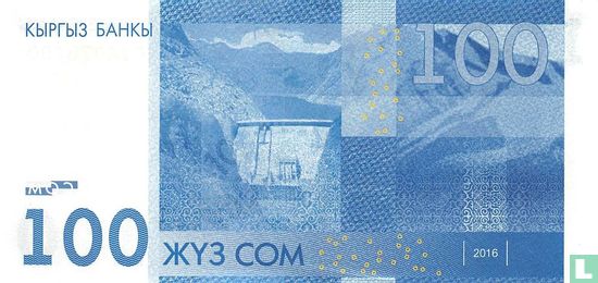 Kyrgyzstan 100 Sum - Image 2