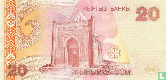 Kyrgyzstan 20 Som (replacement) - Afbeelding 2