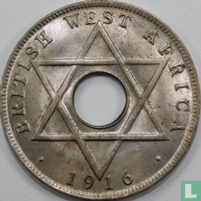 British West Africa ½ penny 1916 - Image 1