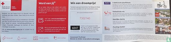 Rode Kruis sticker 2017: Gent  - Image 2