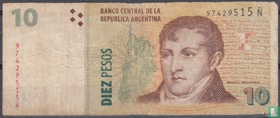Argentinië 10 Pesos - Afbeelding 1