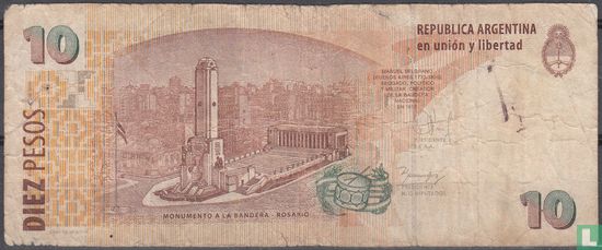 Argentinië 10 Pesos - Afbeelding 2