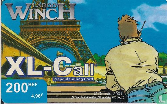 XL-Call Largo Winch (Eiffeltoren) - Afbeelding 1