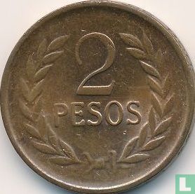 Colombia 2 pesos 1.981 - Image 2