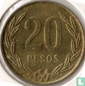 Colombie 20 pesos 1985 - Image 2