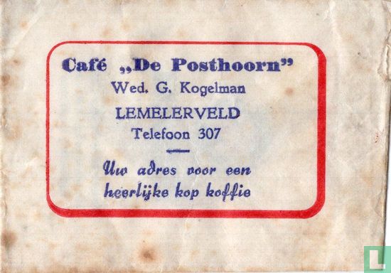 Café "De Posthoorn" - Afbeelding 1