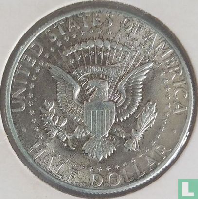 États-Unis ½ dollar 1964 (estampillé 1982) - Image 2