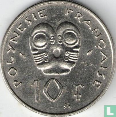 French Polynesia 10 francs 1985 - Image 2