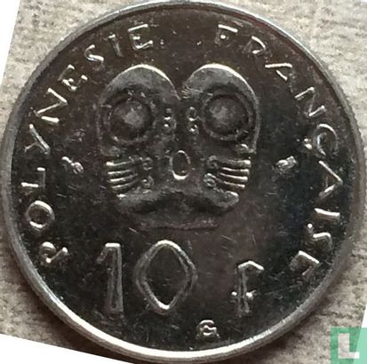 Polynésie française 10 francs 1999 - Image 2