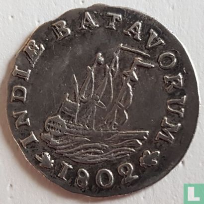 Dutch East Indies 1/16 gulden 1802 (type 2) - Image 1