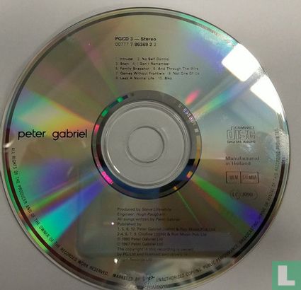 Peter Gabriel 3 - Bild 3