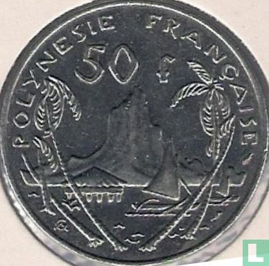 French Polynesia 50 francs 1975 - Image 2