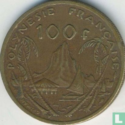 French Polynesia 100 francs 1982 - Image 2