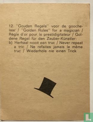 “Gouden regels” voor de goochelaar - Image 2