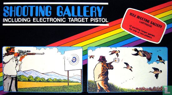 Tele-Sports III - Cartridge 1006 Shooting Gallery + Target Pistol - Bild 1