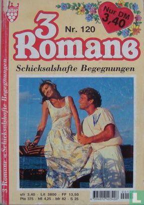 3 Romane-Schicksalshafte Begegnungen [1e uitgave] 120 - Image 1