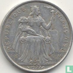 French Polynesia 5 francs 1977 - Image 1