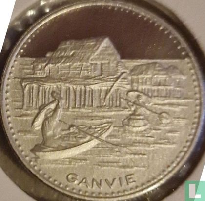 Dahomey 100 francs 1971 (PROOF - type 3) "10th anniversary of Independence" - Afbeelding 2