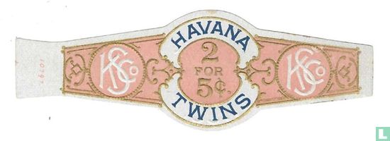 Havana 2 for 5c. Twins - KSCo. - KSCo. - Afbeelding 1
