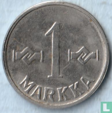 Finlande 1 markka 1956 - Image 2