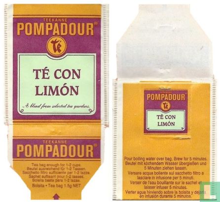Teekanne - Pompadour Té Té Con Limón  - Afbeelding 2