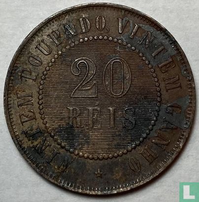 Brazilië 20 réis 1904 - Afbeelding 2