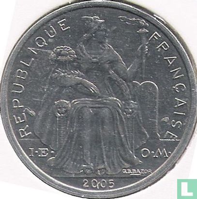 French Polynesia 2 francs 2005 - Image 1