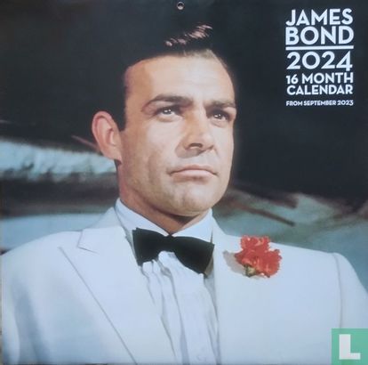 James Bond 2024: 16 Month Calendar - Afbeelding 1