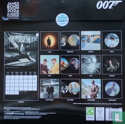 James Bond 2024: 16 Month Calendar - Image 2