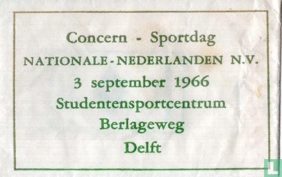 Concern Sportdag Nationale Nederlanden N.V. - Bild 1