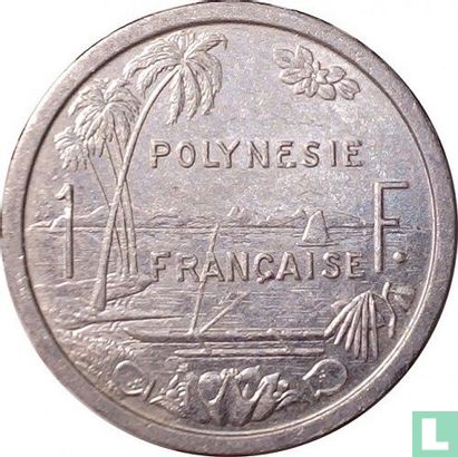 French Polynesia 1 franc 1982 - Image 2