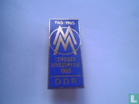 1165-1965 Leipziger Herbstmesse 1965 DDR [bleu]