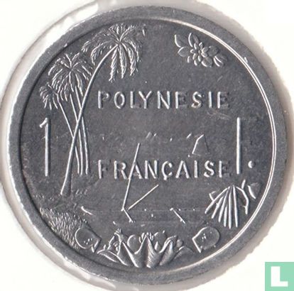 French Polynesia 1 franc 1999 - Image 2