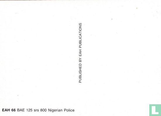 G-5-656 - BAe 125-800B - Nigerian Police - Bild 2