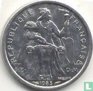 French Polynesia 1 franc 1983 - Image 1