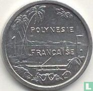 French Polynesia 1 franc 1983 - Image 2