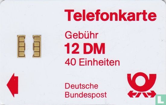 Telefonkarte 12 DM - Bild 1