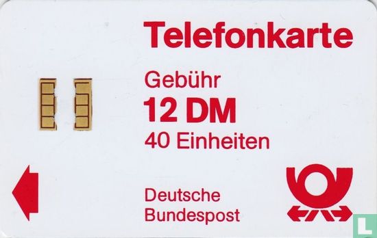 Telefonkarte 12 DM - Afbeelding 1