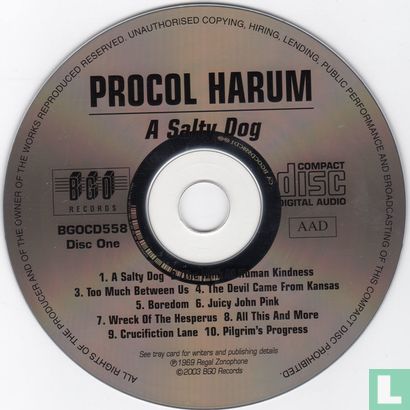 Procol harum    A salty dog / Home - Image 3