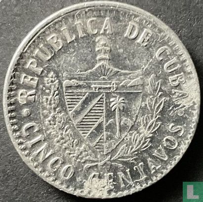 Cuba 5 centavos 2020 - Afbeelding 2