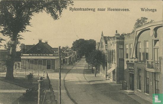 Ryksstraatweg naar Heerenveen. Wolvega